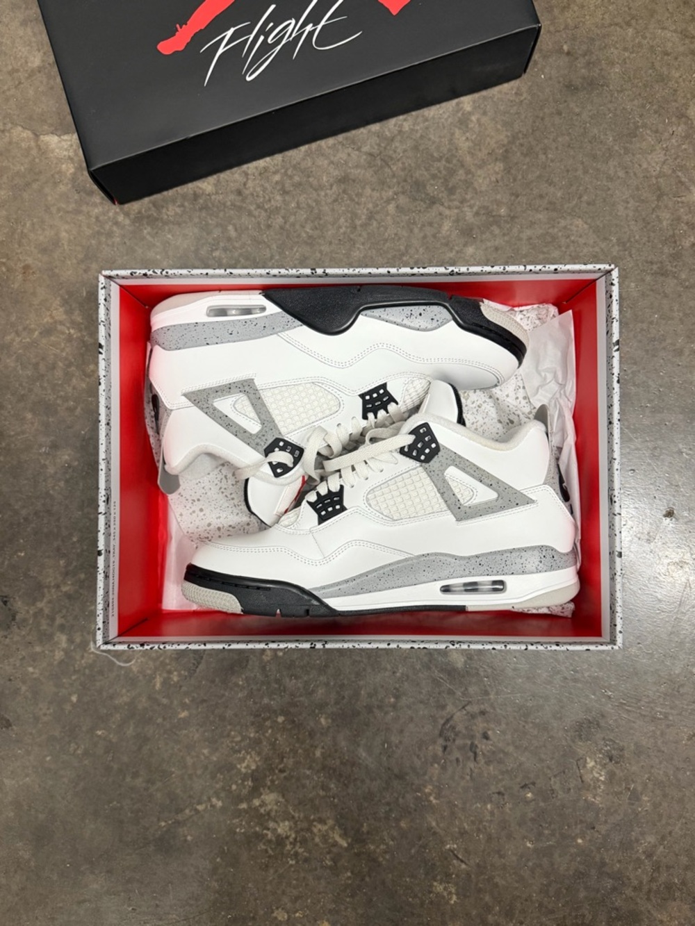 Jordan 4 Retro White Cement